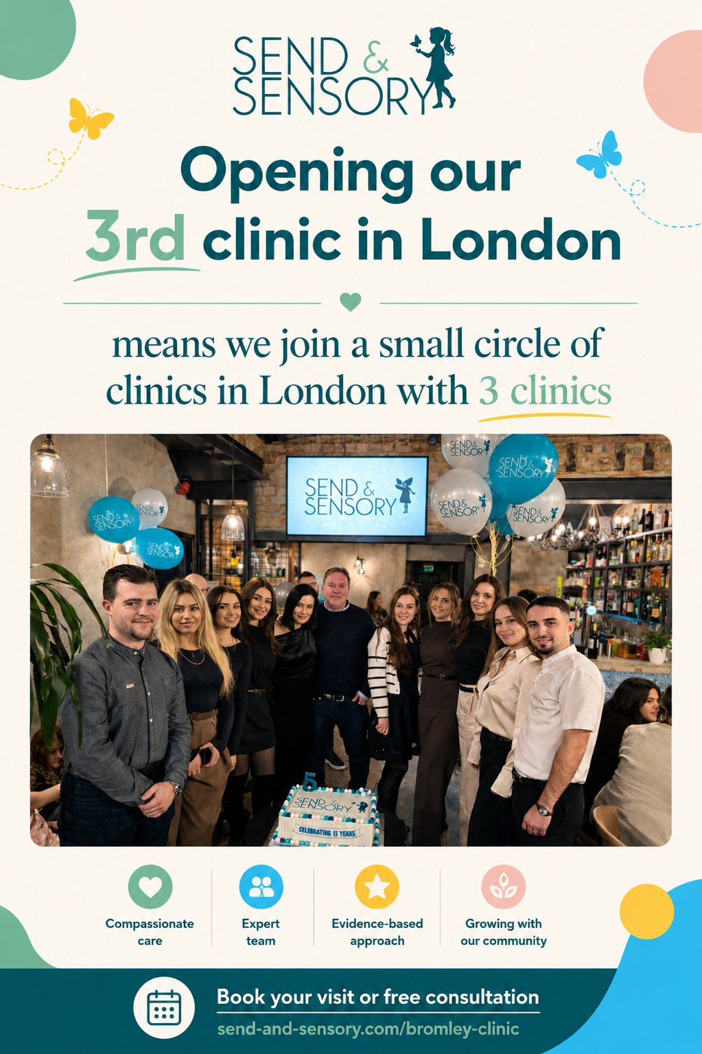 SEND support Bromley clinic opening by SEND & Sensory
